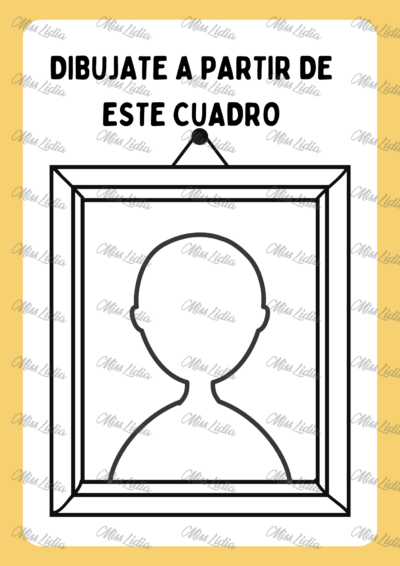 Propuestas Creativas para Portarretratos y Autorretratos - Miss Lidia, Docente de Nivel Inicial