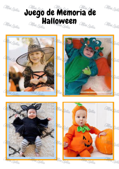 Juego Educativo de Halloween: Actividades Divertidas para los Pequeños
