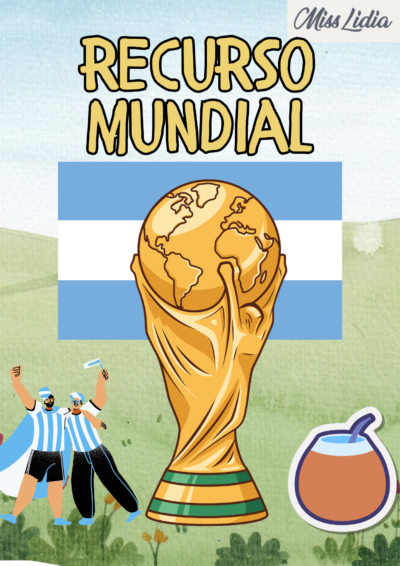 Mundial: Figuritas, Juegos, Bingo y Actividades de Fútbol para Nivel Inicial