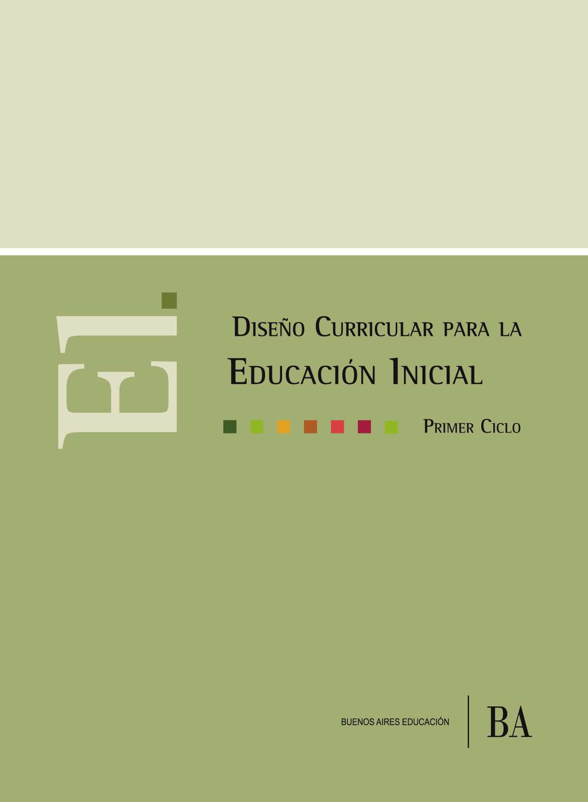 Provincia de Buenos Aires 2026 Diseño curricular hasta 2 años