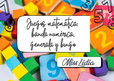Portada Juegos de Matemática: Banda Numérica, Generala y Bingo