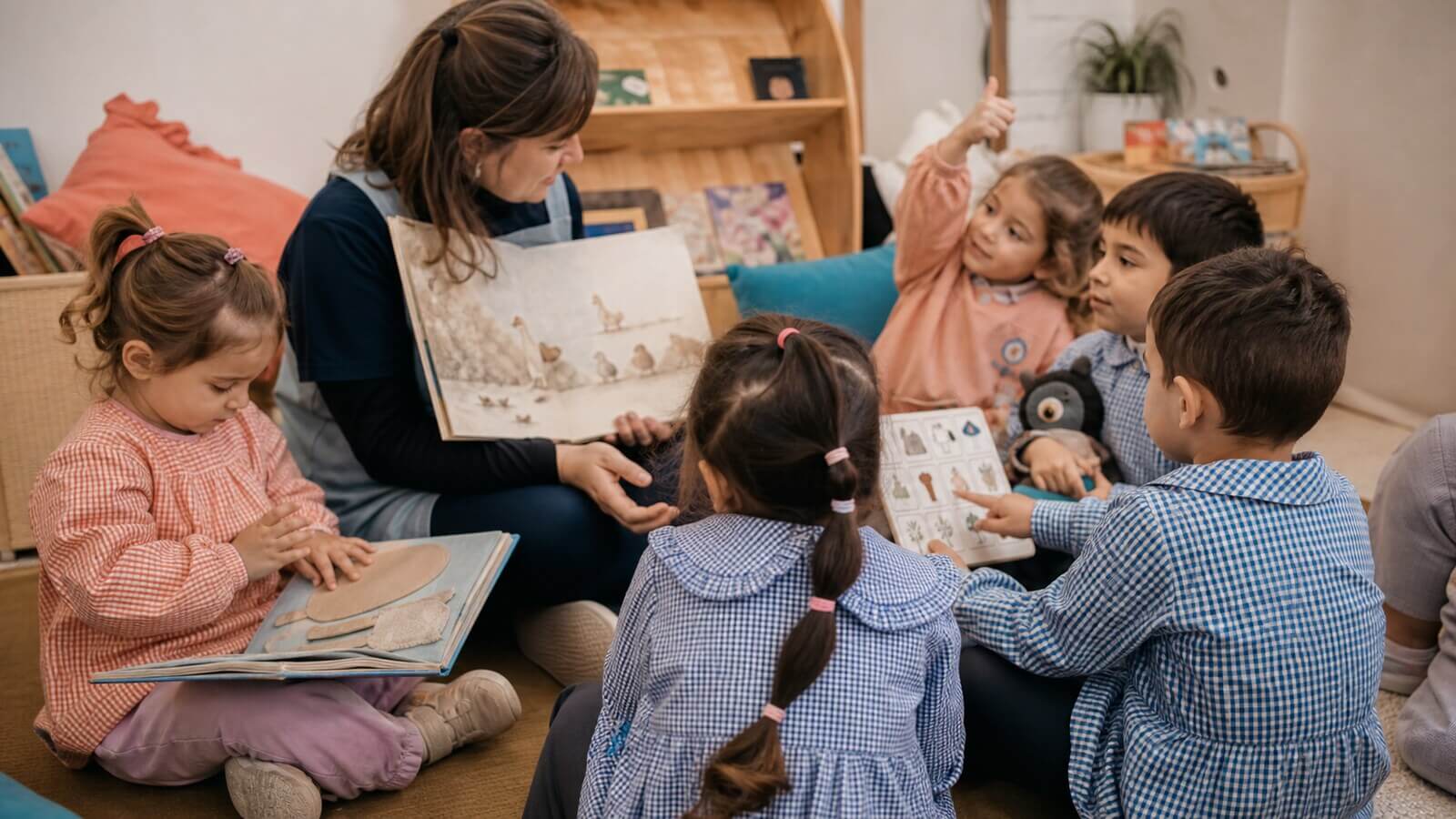 Lectura accesible con múltiples formas de participación en Nivel Inicial