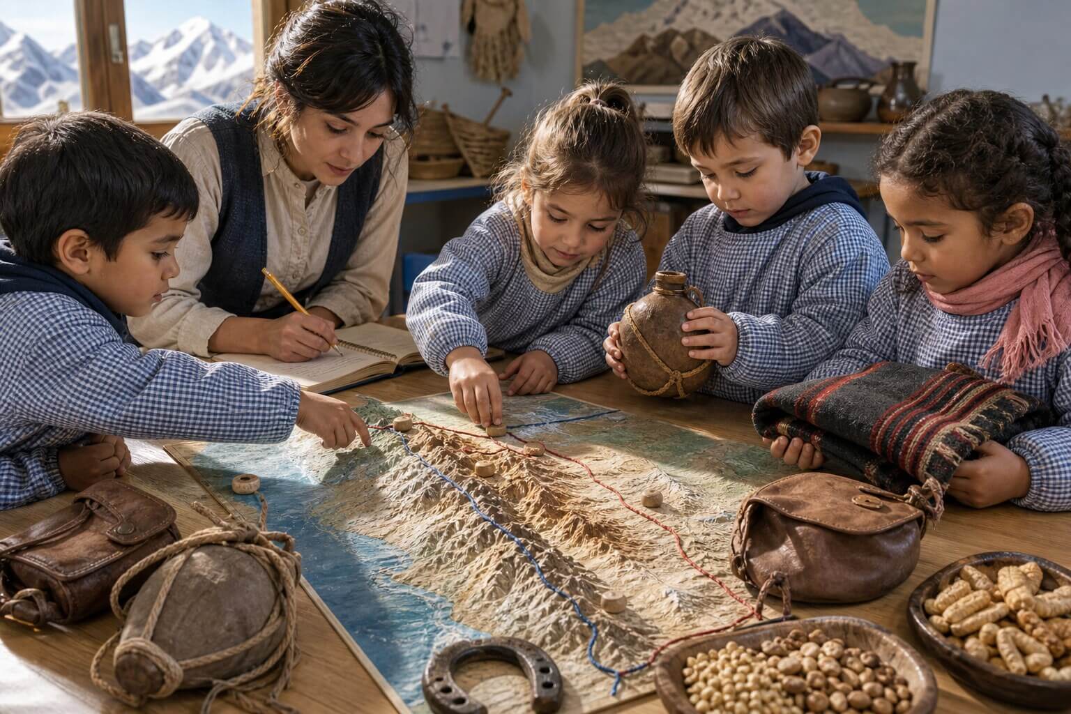 Investigación del Cruce de los Andes en Nivel Inicial