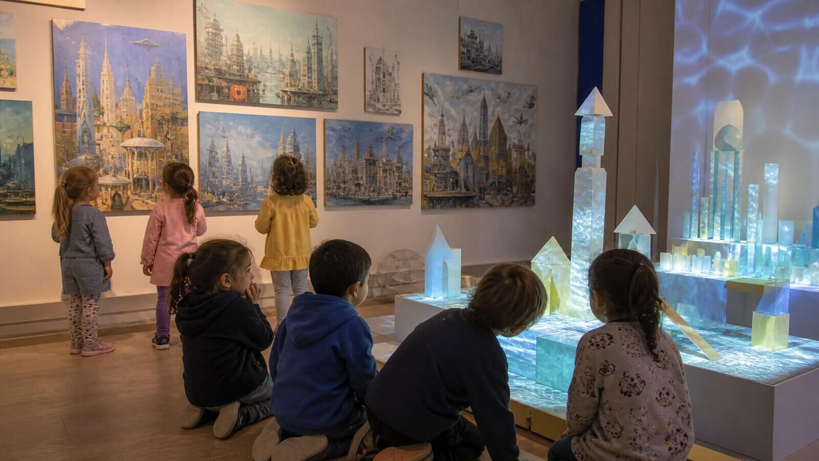 Xul Solar y Gyula Kosice en un proyecto de ciudades imaginarias