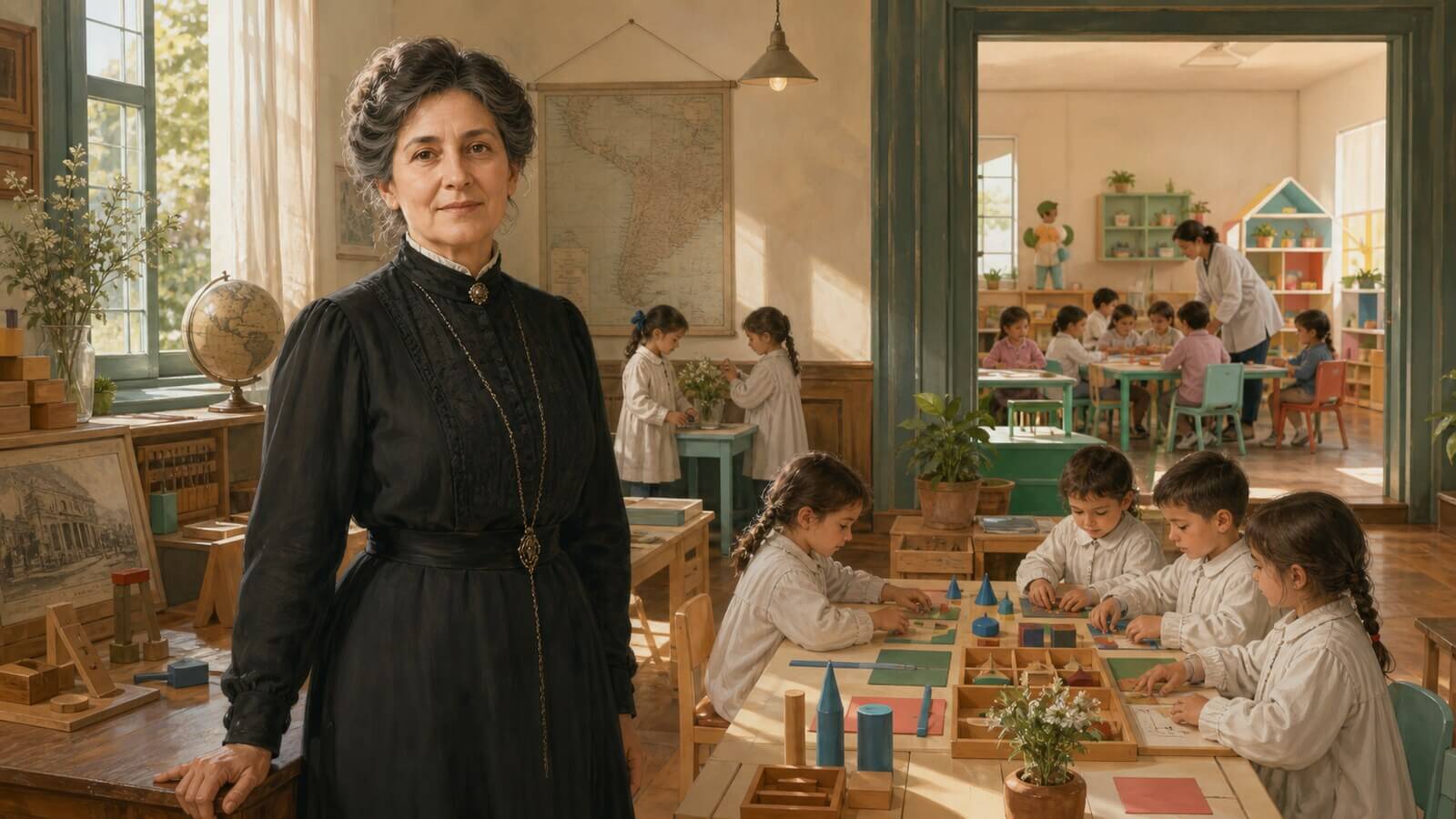 Rosario Vera Peñaloza y la historia de los jardines de infantes