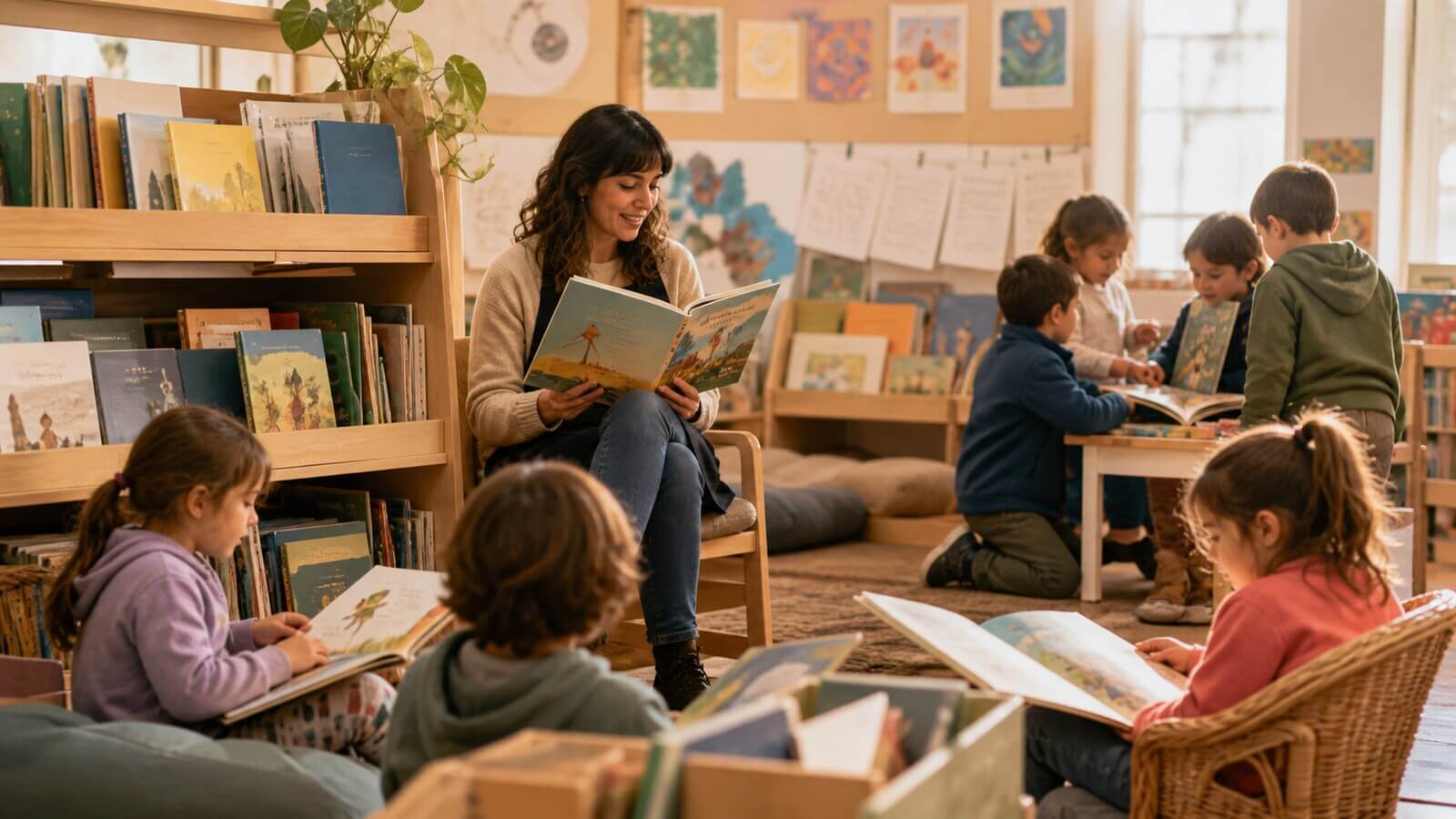 Proyecto literario anual para sala de 4 y comunidad de lectores