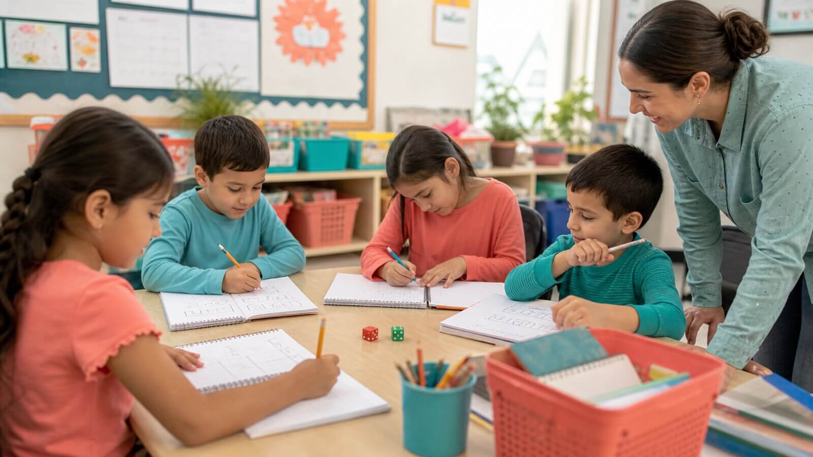 Registros de juegos y lecturas en cuadernos agenda