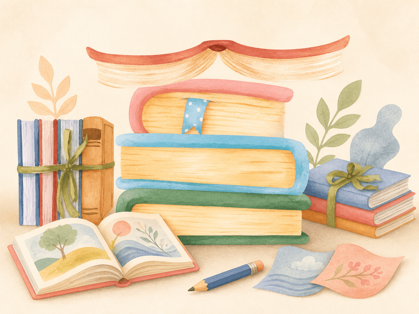 Libros, cuento ilustrado y materiales creativos para Nivel Inicial