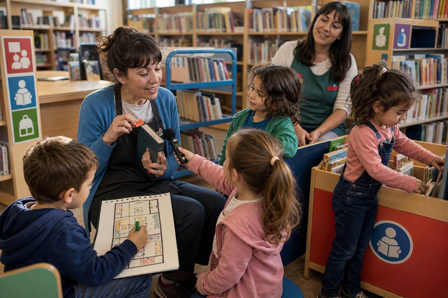 Entrevista sobre el trabajo bibliotecario