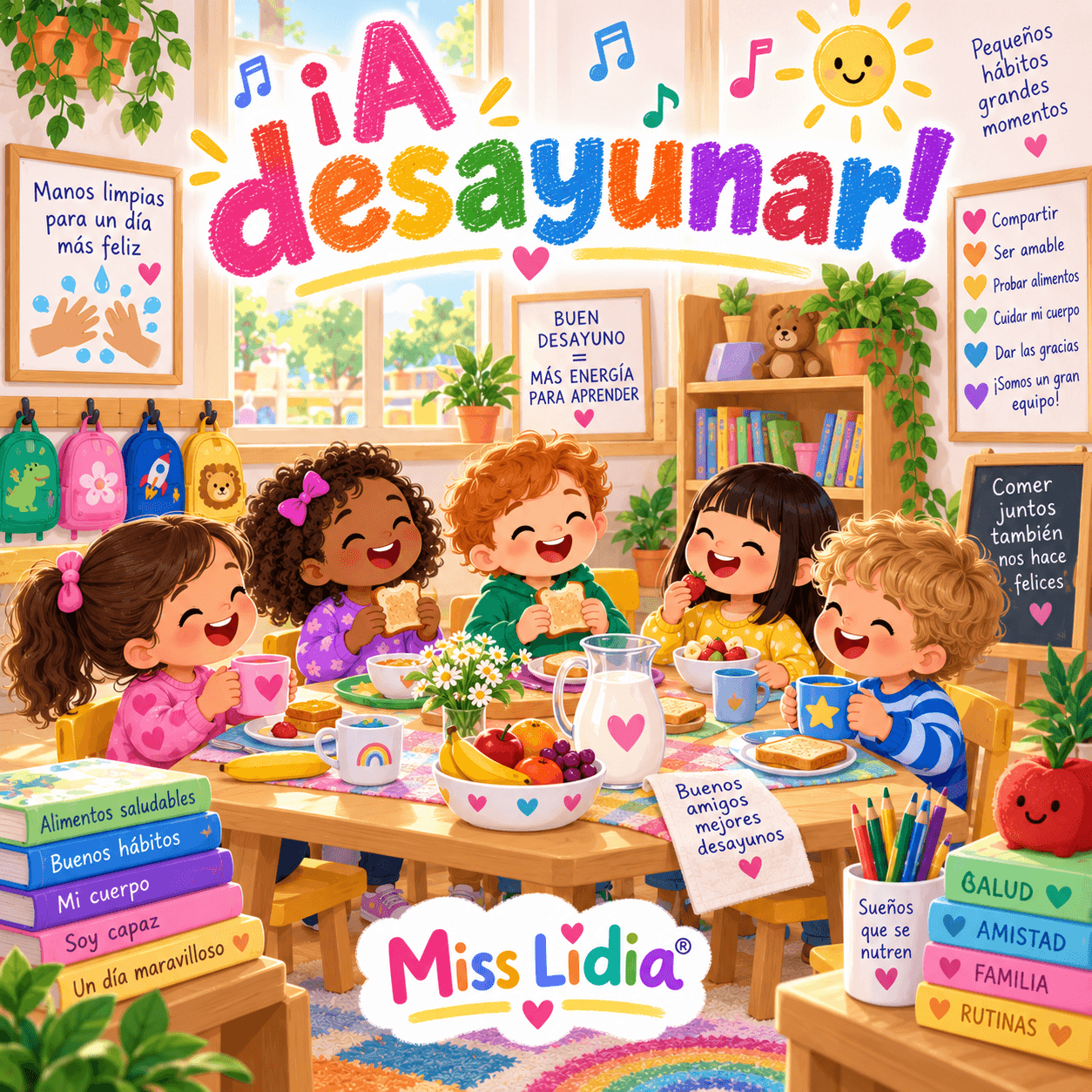 ¡A desayunar! — portada