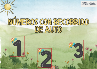 Portada Números con recorrido de auto