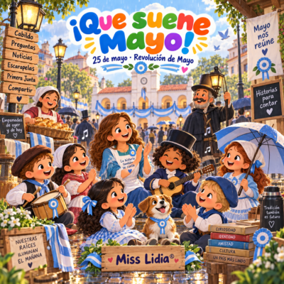 Portada de la canción ¡Que suene Mayo! de Miss Lidia