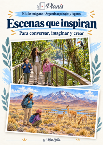 Escenas que inspiran del kit Argentina, paisajes y lugares.