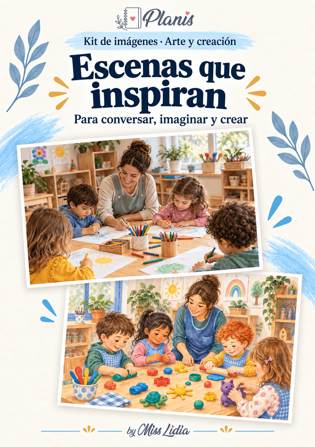 Escenas que inspiran: Arte y creación Selección de escenas completas de Arte y creación.