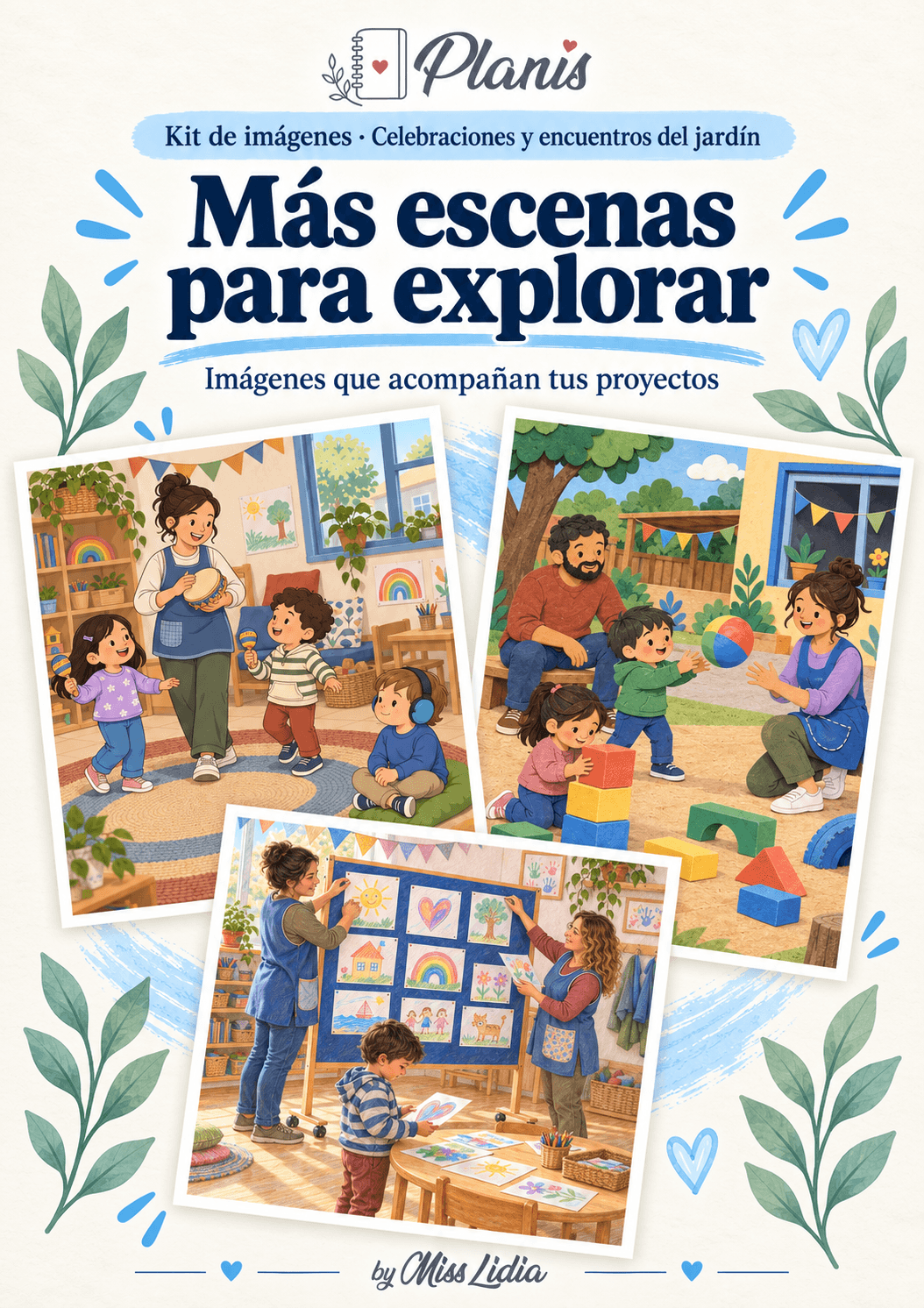 Más escenas para explorar del kit Celebraciones y encuentros del jardín.