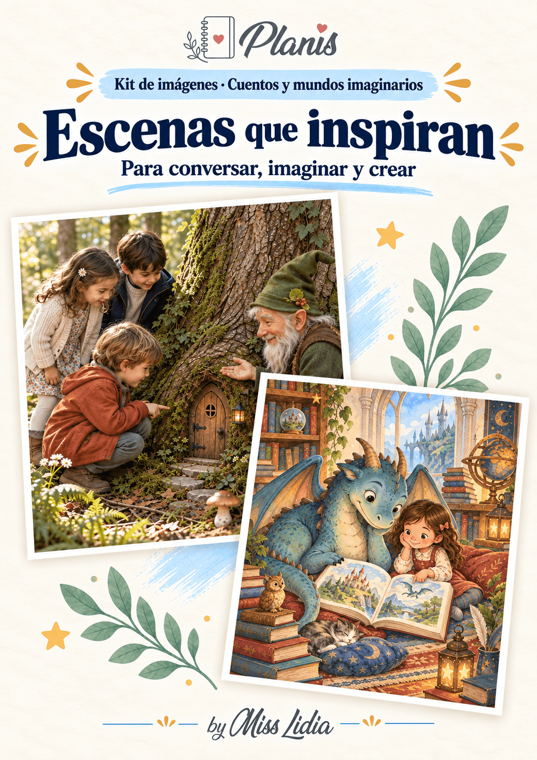 Escenas que inspiran: Cuentos y mundos imaginarios Selección de escenas completas de Cuentos y mundos imaginarios.
