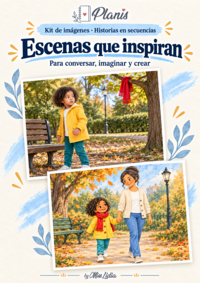 Escenas que inspiran del kit Historias en secuencias.