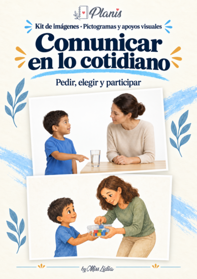 Selección de escenas completas de Pictogramas y apoyos visuales.