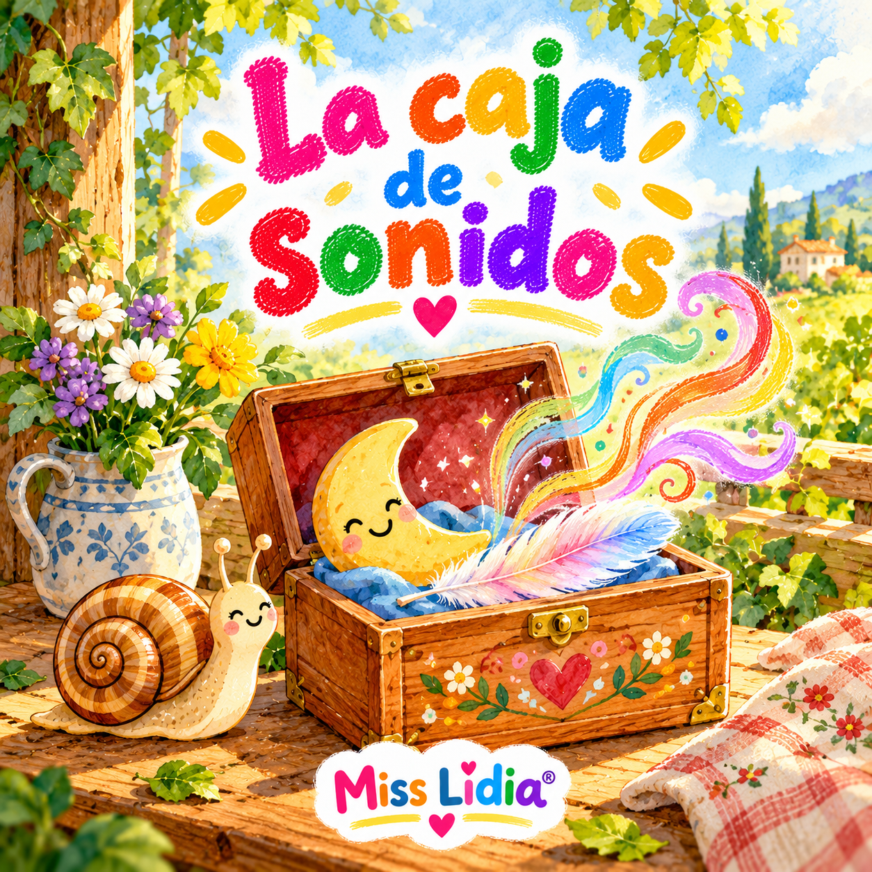 La caja de sonidos — Portada